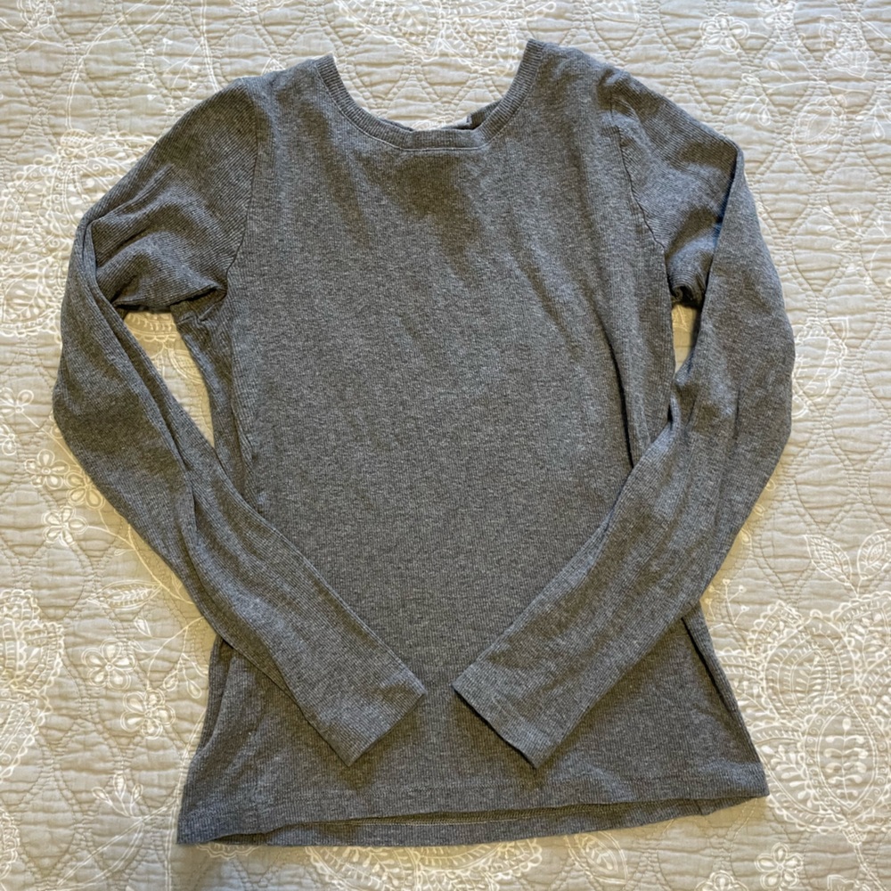 Club Monaco long sleeve cotton tee